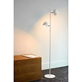 Lampadaire scandinave noir, blanc LED 2x5W 141cm