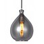 Lampe à suspension en verre design poire 23cm Ø