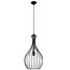 Geometrische Pendelleuchte schwarz 260mm Ø E27
