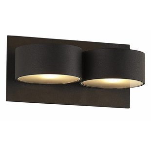 Wall light LED grey up down G9 2x2,6W 160mm wide