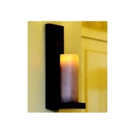 Toezicht houden Overeenstemming Pelmel Wandlamp landelijke stijl LED brons-chroom-wit 1 kaars | My Planet LED