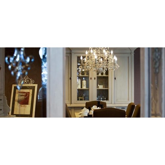 Oval hanging lamp chandelier various colors E14x12