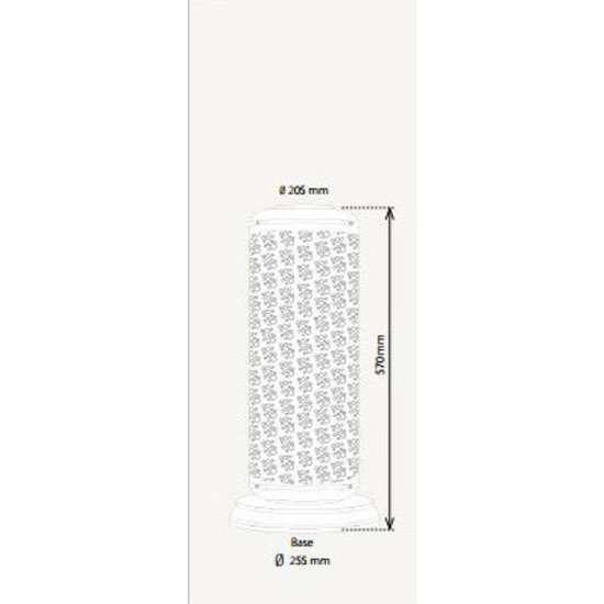 Authentage Außenlaterne aus Messing, ländlicher Zylinder, Bronze, Nickel