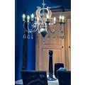 Chandelier pendant light with crystal E14x8 80cm Ø