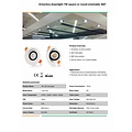 Recessed spot tiltable without transformer LED 7W