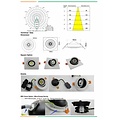 Foco empotrable orientable sin transformador LED 7W