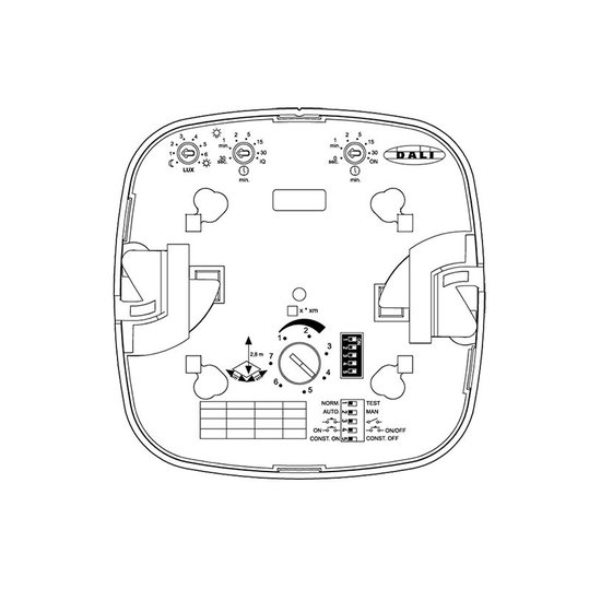 Détecteur de présence 1-10V dimmable