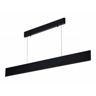 Hanglamp boven eettafel LED strak bruin, wit, zwart 26W