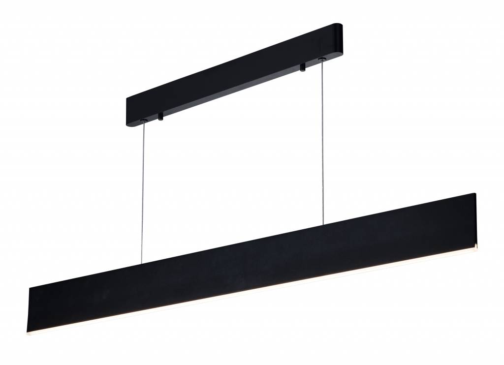 amusement Mechanica hoffelijkheid Hanglamp boven eettafel LED strak bruin, wit, zwart 26W | My Planet LED