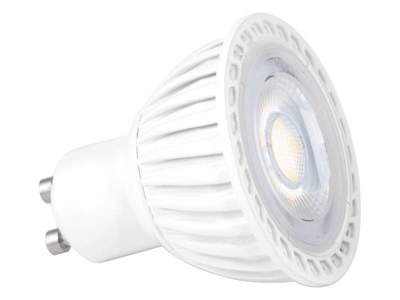 Faretto LED GU10 7W illuminazione grandangolare 60W - Bianco Naturale 4200K