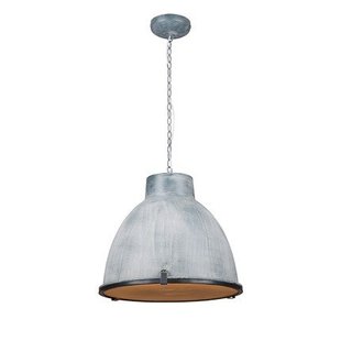 Industrial pendant light white, concrete, grey, black 42cm Ø