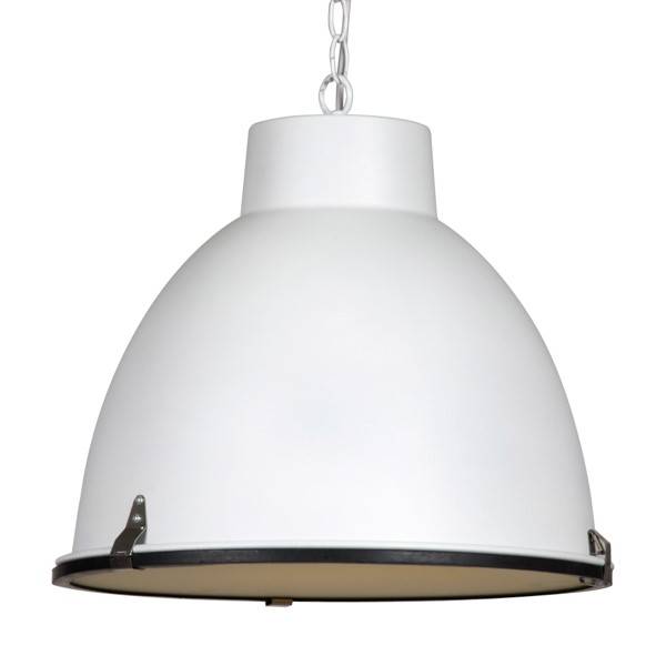 Industriële hanglamp wit, beton, grijs, zwart E27 My LED