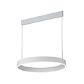 Fantasia Fantasia Pure Rond lámpara colgante LED blanca, aluminio, Ø 571 mm, 22W, 1540 lúmenes, 3000K blanco cálido, IP20