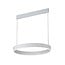 Fantasia Fantasia Pure Rond suspension LED blanche, aluminium, Ø 571 mm, 22W, 1540 lumen, 3000K blanc chaud, IP20