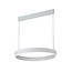 Hanglamp design LED rond bruin, zwart, wit 22W 571mm Ø