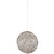 Wire pendant light ball 40cm diameter G4x8
