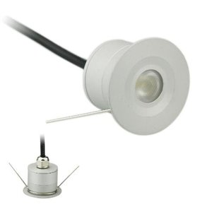 Kleiner Einbaustrahler LED 3W IP67 30° rund