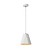 Hexagon pendant light plaster E27 20cm diameter