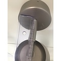 Badezimmerwandleuchte weiß oder grau drehbar 80° GU10 125mm Ø