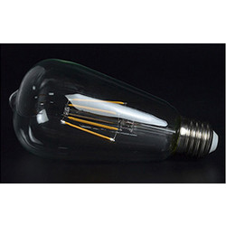 Lampe sphérique LED longue filament dimmable 4W