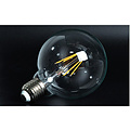 LED lamp E27 rond 6W filament