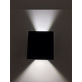 Fantasia Qbus Außenwandleuchte LED weiß, 2x5W LED-Modul, 2x400 Lumen, IP54, Aluminium, 105x100x119mm