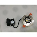 Recessed spot tiltable without transformer LED 7W