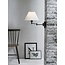 Plug in swing arm wall lamp E27 with lamp shade