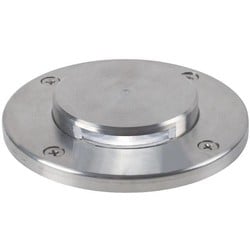 Nordlux Tilos foco de suelo LED redondo gris, IP67, GU10