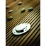 Nordlux Nordlux Tilos LED grondspot rond, grijs aluminium - diameter 95 mm, hoogte 145 mm, GU10-fitting