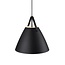 Scandinavian hanging lamp white, black or beige 48 cm Ø