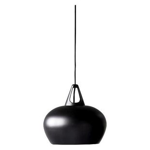 Japanse hanglamp 29 cm Ø - 38 cm Ø  zwart