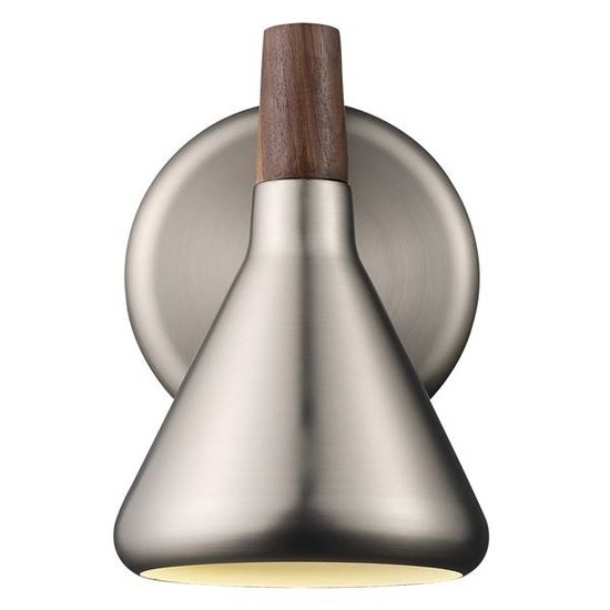 Aplique de pared escandinavo GU10 cobre o gris