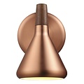 Aplique de pared escandinavo GU10 cobre o gris