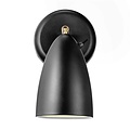 Wandlamp Scandinavisch design LED konisch wit, zwart