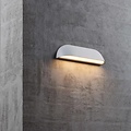 Nordlux Front aplique de exterior LED 26 cm negro 8W, 650 lúmenes, 3000K blanco cálido, RA80, IP44, no regulable