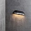 Nordlux Front Außenwandleuchte LED 26 cm schwarz 8W, 650 Lumen, 3000K warmweiß, RA80, IP44, nicht dimmbar