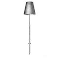 Lampadaire terrasse galvanisé 129-165 cm E27 IP44