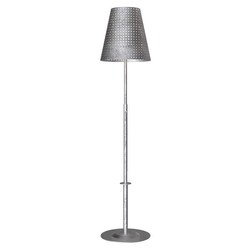 Lampadaire terrasse galvanisé 129-165 cm E27 IP44