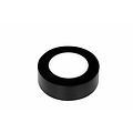 Fantasia FLUKE ronde LED wandlamp met zwarte rand, 6W en 480 lumen, warm wit licht (3000K), dimbaar, Ø120 x H35 mm