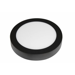 Modern dimmable ceiling light 18W white around black edge