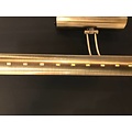 Fantasia Ensor schilderijverlichting brons, richtbare LED 10W, 900 lumen, 3000K warm wit, 555 x 180mm, IP20