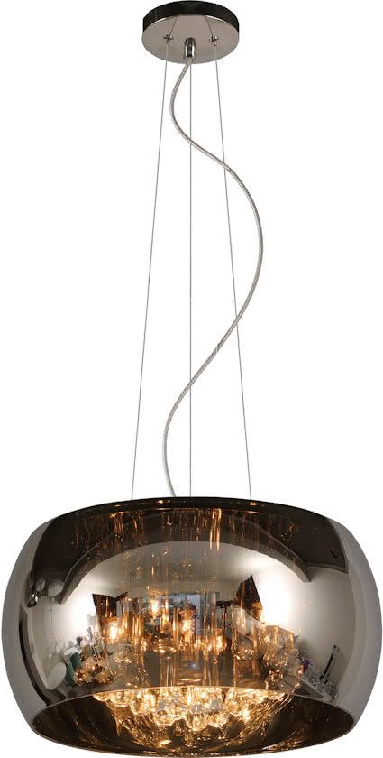 stereo tornado Wegversperring Lamp met kristallen glas 40cm Ø of 50cm Ø | My Planet LED
