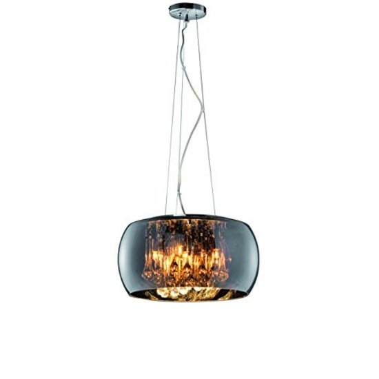 Lamp with crystal glass 40cm Ø or 50cm Ø