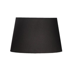 Abat-jour tissu noir rond 300mm de large pour ARM-272-273-286-287