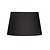 Fantasia Fantasia lampshade black fabric round 300mm - ARM-272/273/286/287