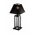 Buffet table lamp black E27