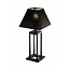 Fantasia Kago lampe de table noire E27, pied métal 150 x 150 x 410 mm, ampoule et abat-jour non compris