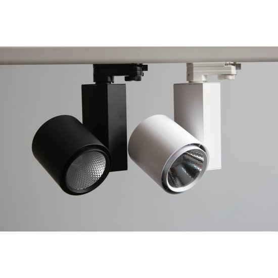 Boutique éclairage spot sur rail LED 20W Ra> 90
