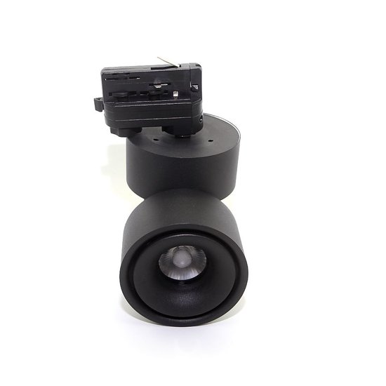 Projecteur sur rail led blanc ou noir 15W